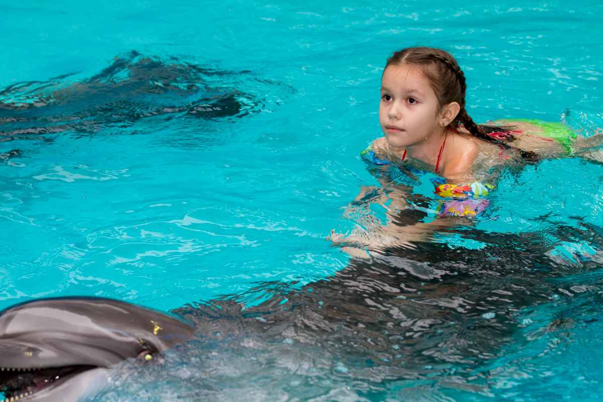 Дельфинотерапия для детей